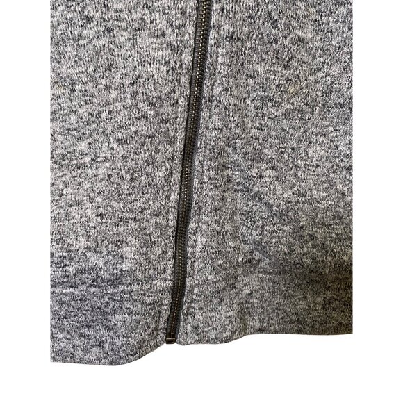 Unbranded Womens XL Gray Vest Sleeveless Hooded Sherpa Lined Zip Front Cozy NEW - Picture 11 of 16